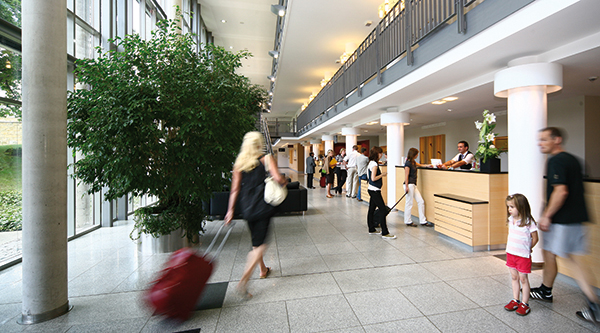 Eingangshalle vom Akademiehotel Dresden